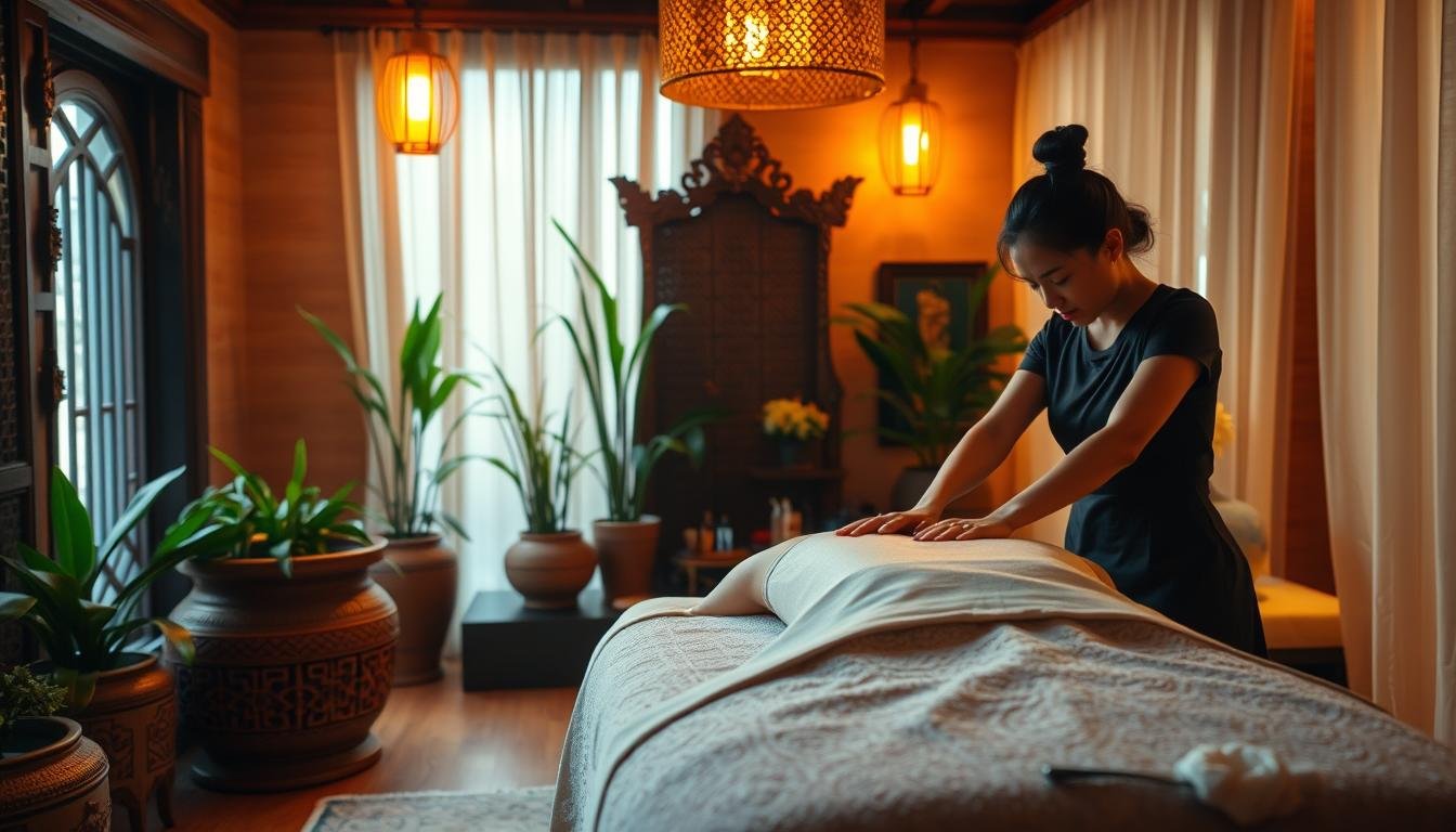 Thai Massage Traditionell Behandlung