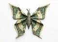 geld falten schmetterling 2 scheine-Titel